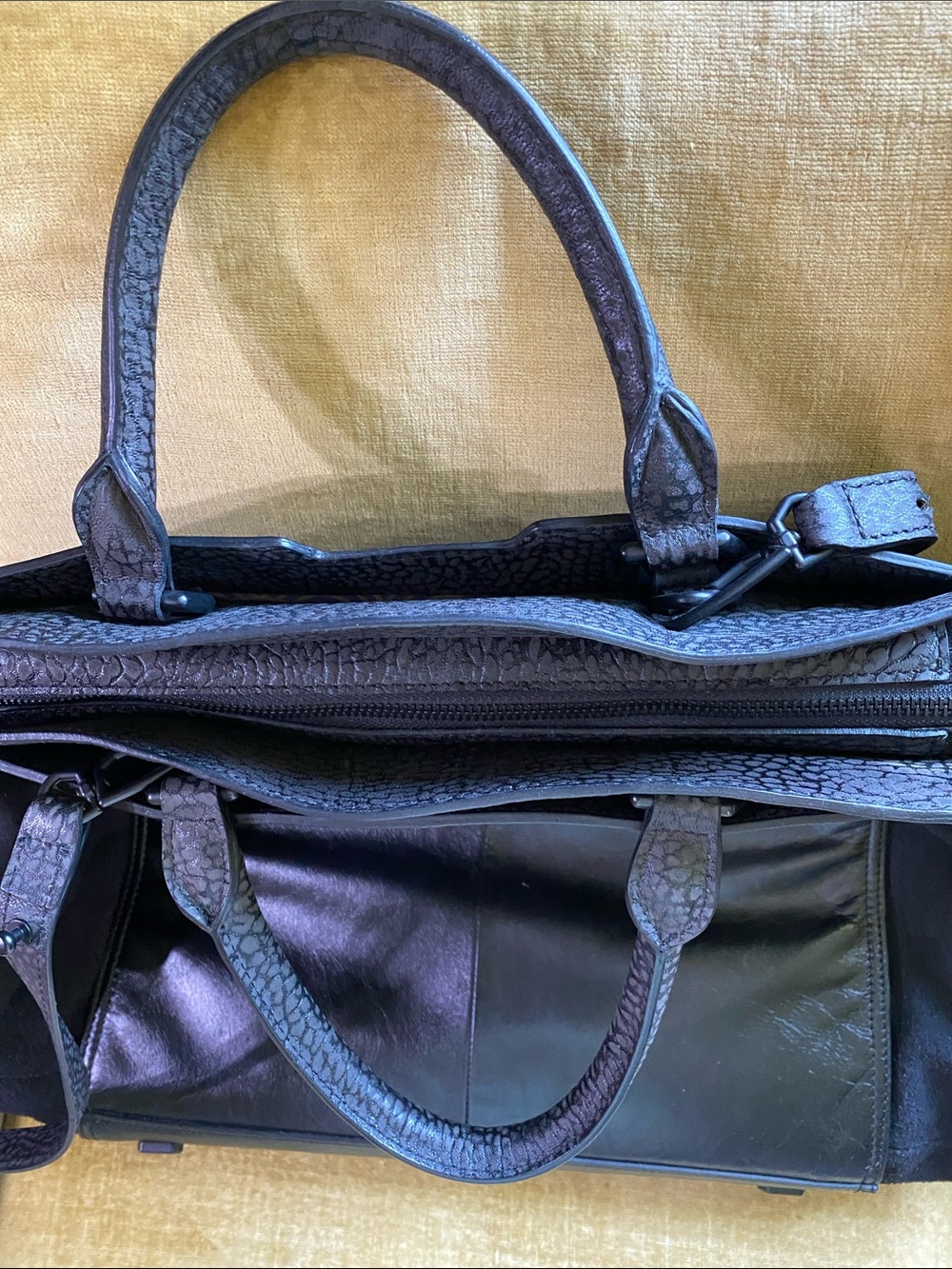 Weekender Liebeskind black leather bag - Picture 2 of 11